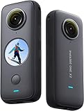 Insta360 ONE X2 – 5,7K 360° Action Kamera mit Stabilisierung, Wasserfest Dank IPX8,...