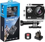 AKASO Action Cam,4K30FPS 20MP WiFi Unterwasserkamera...