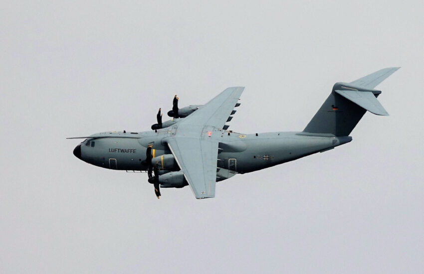 Airbus A400M in der Luft Wunstorf