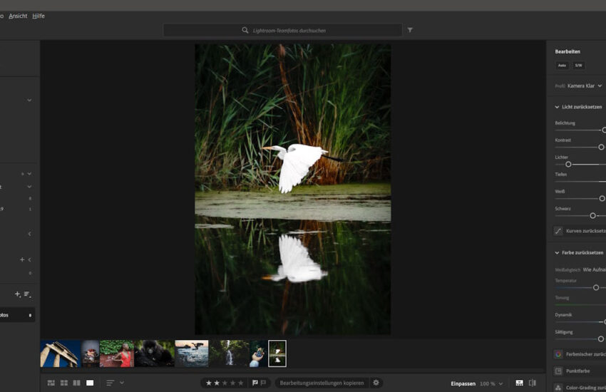Bildbearbeitung in Lightroom CC